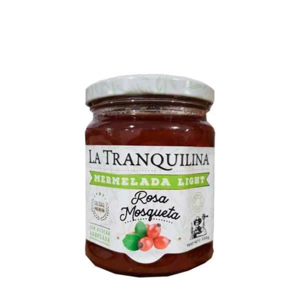 MERMELADA LIGHT ROSA MOSQUETA SIN AZUCAR 330GR LA TRANQUILINA