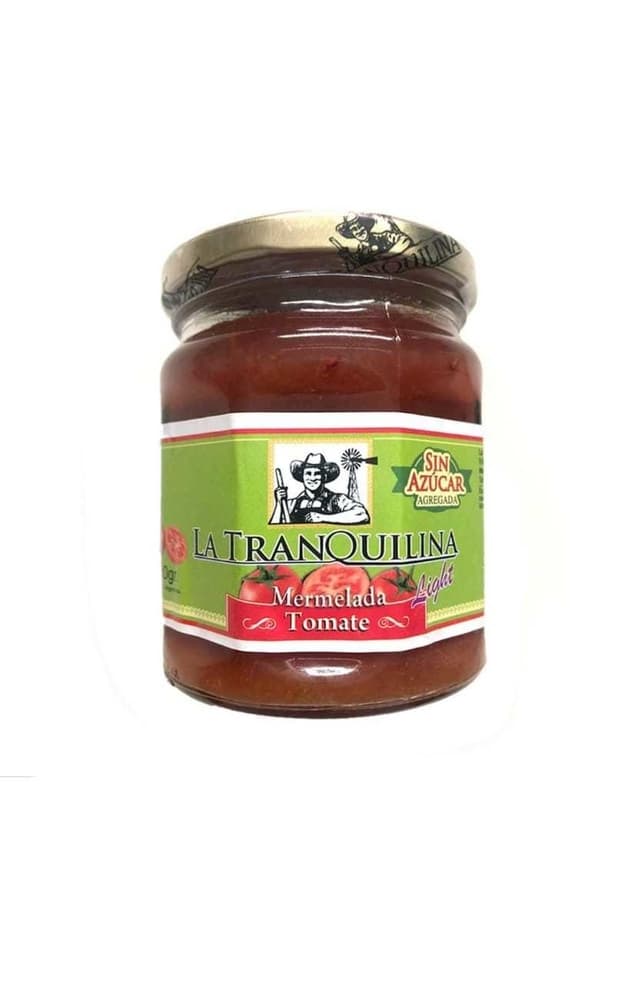 MERMELADA LIGHT TOMATE SIN AZUCAR 330GR LA TRANQUILINA