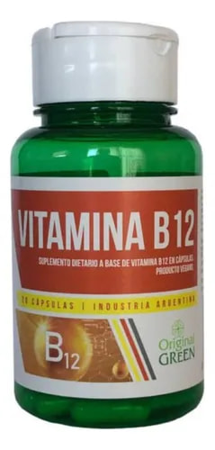 VITAMINA B12 20CAP ORIGINAL GREEN