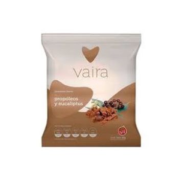 CARAMELOS DUROS PROPOLEO Y EUCALIPTUS SIN TACC 80GR VAIRA