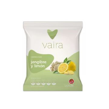 CARAMELOS DUROS JENGIBRE Y LIMON C SIN TACC 80GR VAIRA