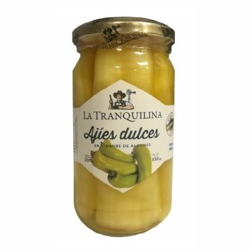AJI DULCE EN VINAGRE 330GR LA TRANQUILINA