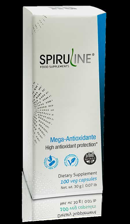 SPIRULINA MEGA-ANTIOXIDANTE 100CAP HGL