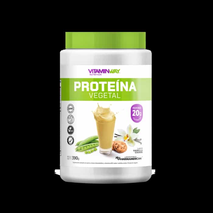 **PROMO JULIO 25%** PROTEINA VEGETAL X390GR VITAMIN WAY