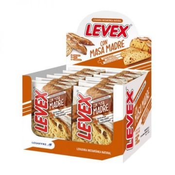LEVADURA INSTANTANEA CON MASA MADRE 25X13G LEVEX