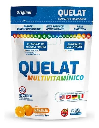 QUELAT MULTIVITAMINICO 300GR FRAMINGHAM