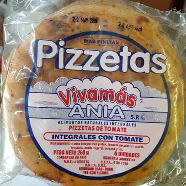PIZZETAS INTEGRAL X6UNI ANIA
