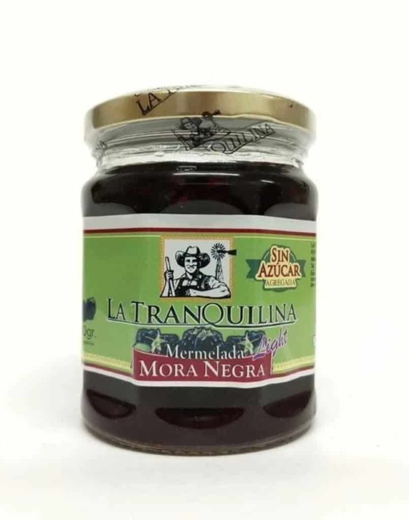 MERMELADA MORA NEGRA Y AZUCAR ORG 400GR LA TRANQUILINA