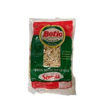 FIDEOS MOÑOS NATURAL/SEMOLA X300G BETIC