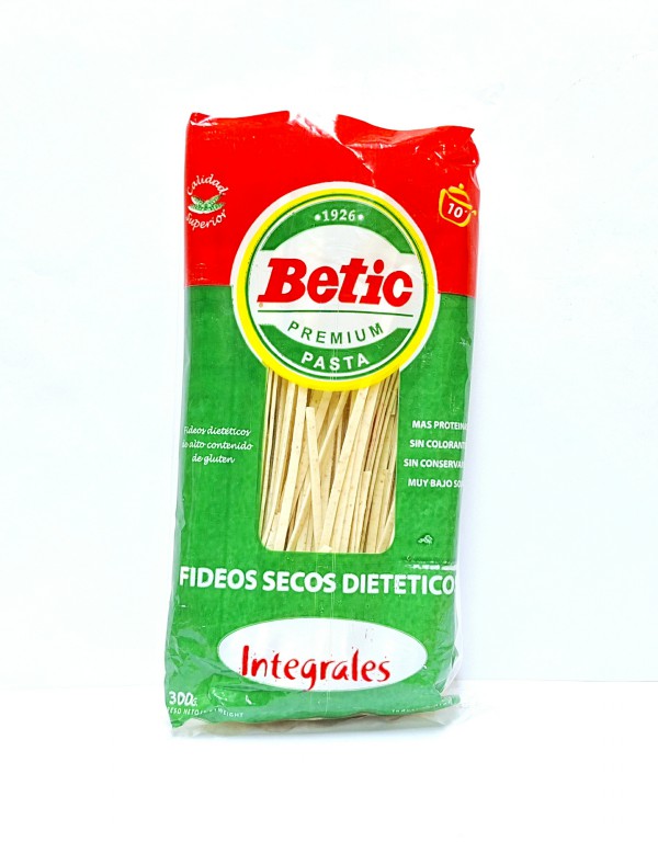 FIDEOS INTEGRALES NATURAL X300G BETIC
