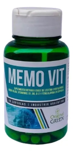 MEMO VIT 30CAP ORIGINAL GREEN