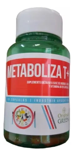 METABOLIZA T+ 60CAP ORIGINAL GREEN
