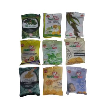 CARAMELOS FRUTILLA Y PROPOLEO SIN TACC 50GR NUTRINAT