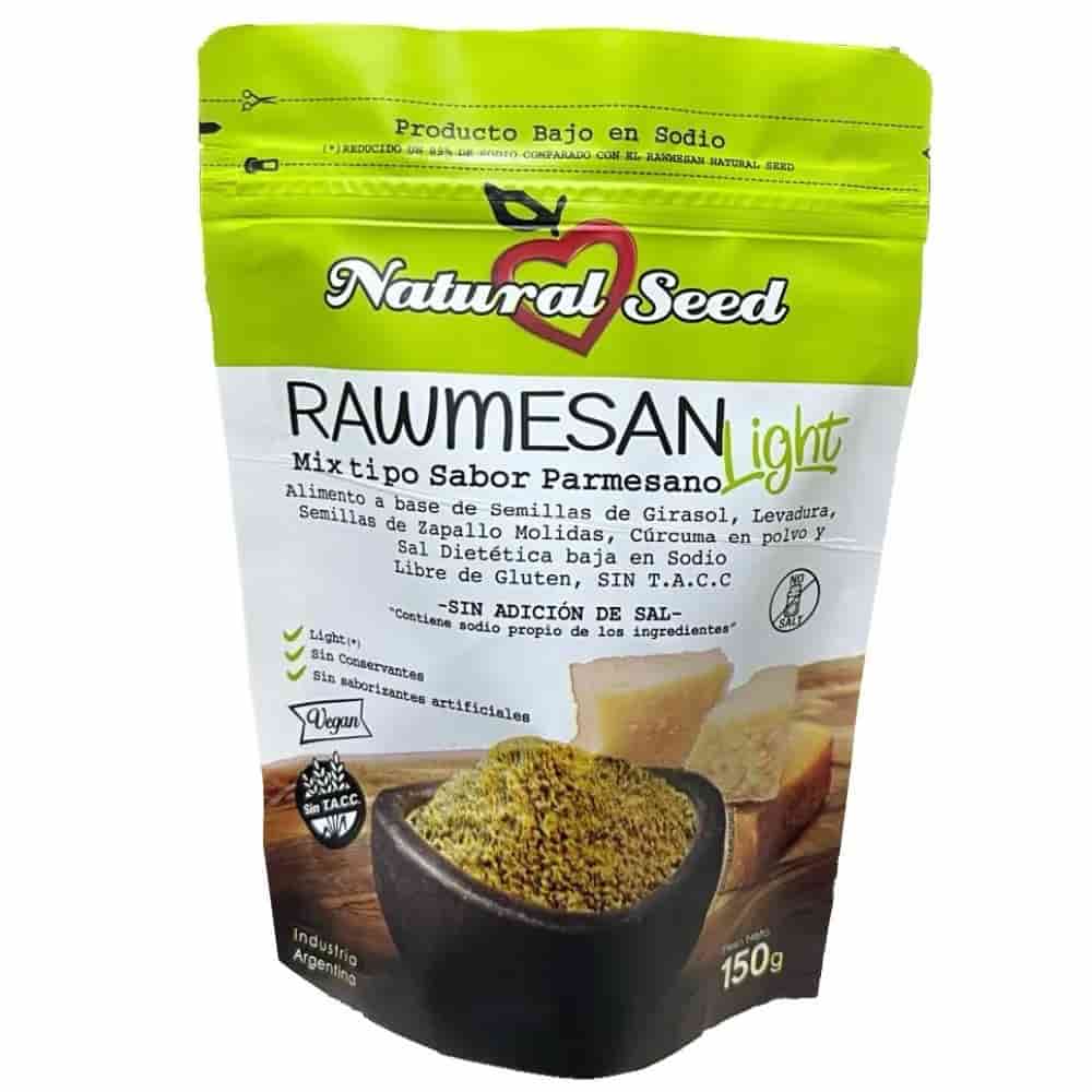 RAWMESAN LIGHT SIN SAL 150G NATURAL SEED
