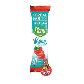 BARRAS VEGAN FRUTILLA PLENY X20UNID