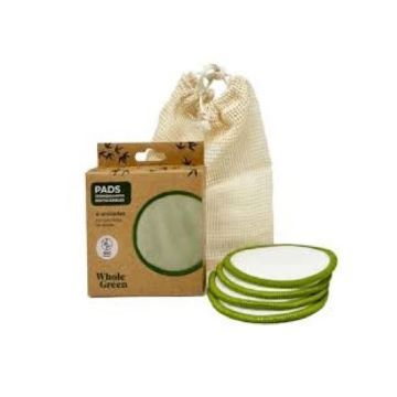 PADS DESMAQUILLANTES BOLSITA X2 TORONTO WHOLE GREEN