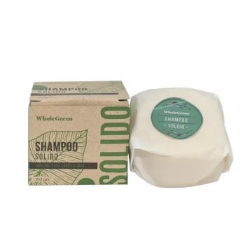 SHAMPOO SOLIDO CABELLO SECO 100GR WHOLE GREEN