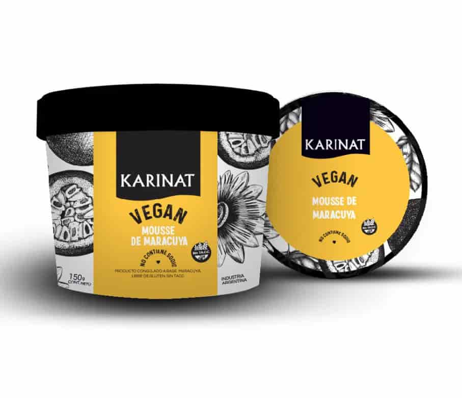HELADO VEGANO MARACUYA 150GR KARINAT
