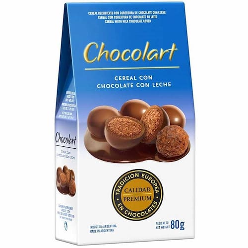 CEREAL CON CHOCOLATE LECHE 80GR CHOCOLART