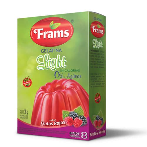 GELATINA LIGHT LIMON X26GR FRAMS