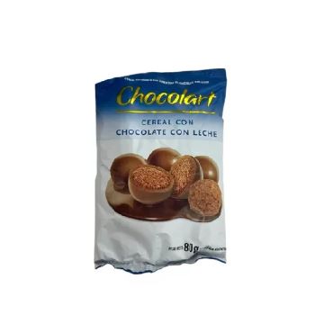 BALON CEREAL CHOCO LECHE 80GR BOLSITA CHOCOLART
