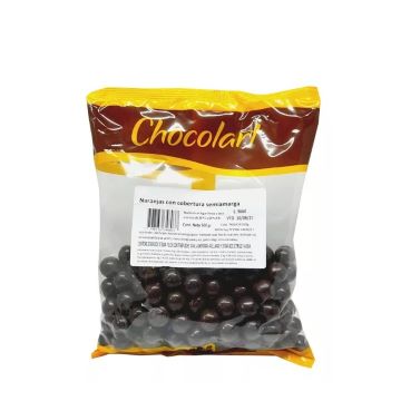 NARANJAS COBERTURA SEMIAMARGA 500GR CHOCOLART