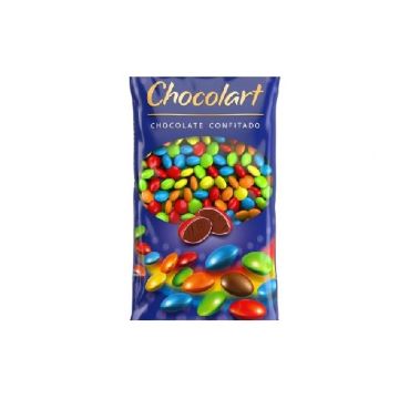 LENTEJAS CHOCOLATE CONFITADO MULTICOLOR 500GR CHOCOLART