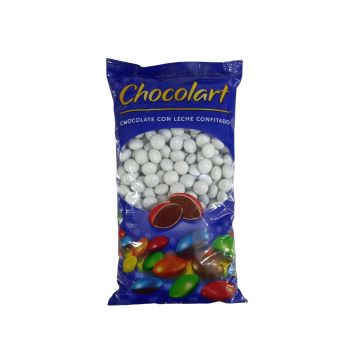 LENTEJAS CHOCOLATE CONFITADO BLANCA 500GR CHOCOLART