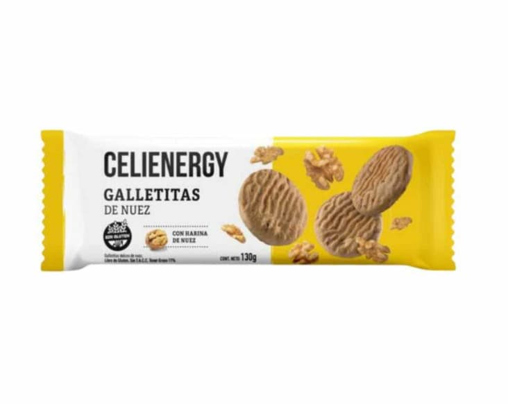 GALLETITAS DE NUEZ 130GR CELIENERGY