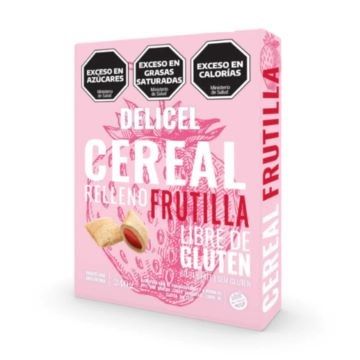 CEREAL RELLENO DE FRUTILLA 240GR DELICEL