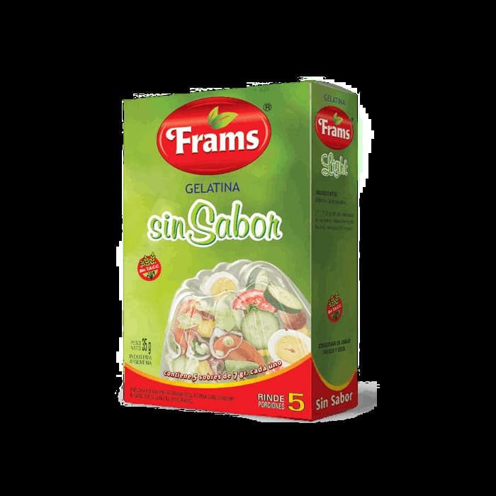 GELATINA SIN SABOR X35 FRAMS
