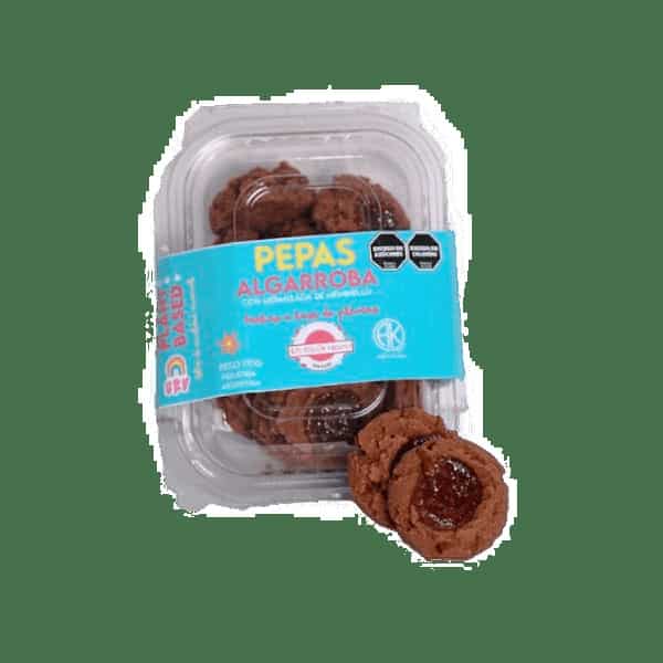 PEPAS DE ALGARROBA CON MEMBRILLO 170GR UN RINCON VEGANO