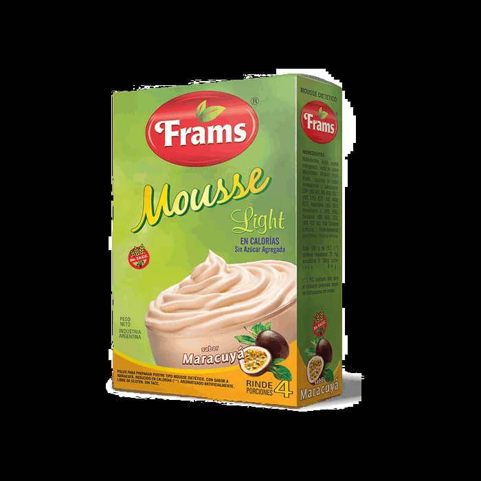 MOUSSE LIGHT MARACUYA X30GR FRAMS