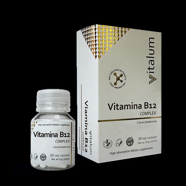 VITAMINA B12 COMPLEX 30CAP VITALUM