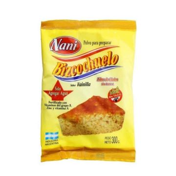 BIZCOCHUELO X300GMS VAINILLA NANI