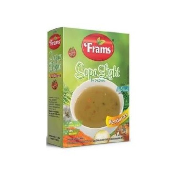 SOPA LIGHT VERDURAS C/SAL X50GR FRAMS