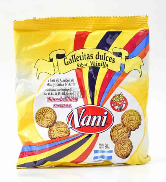 GALLETITAS FORTIF. VAINILLA  X90GMS NANI