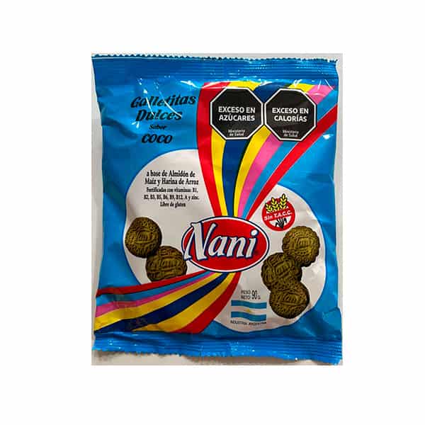 GALLETITAS FORTIF. COCO  X90GMS NANI