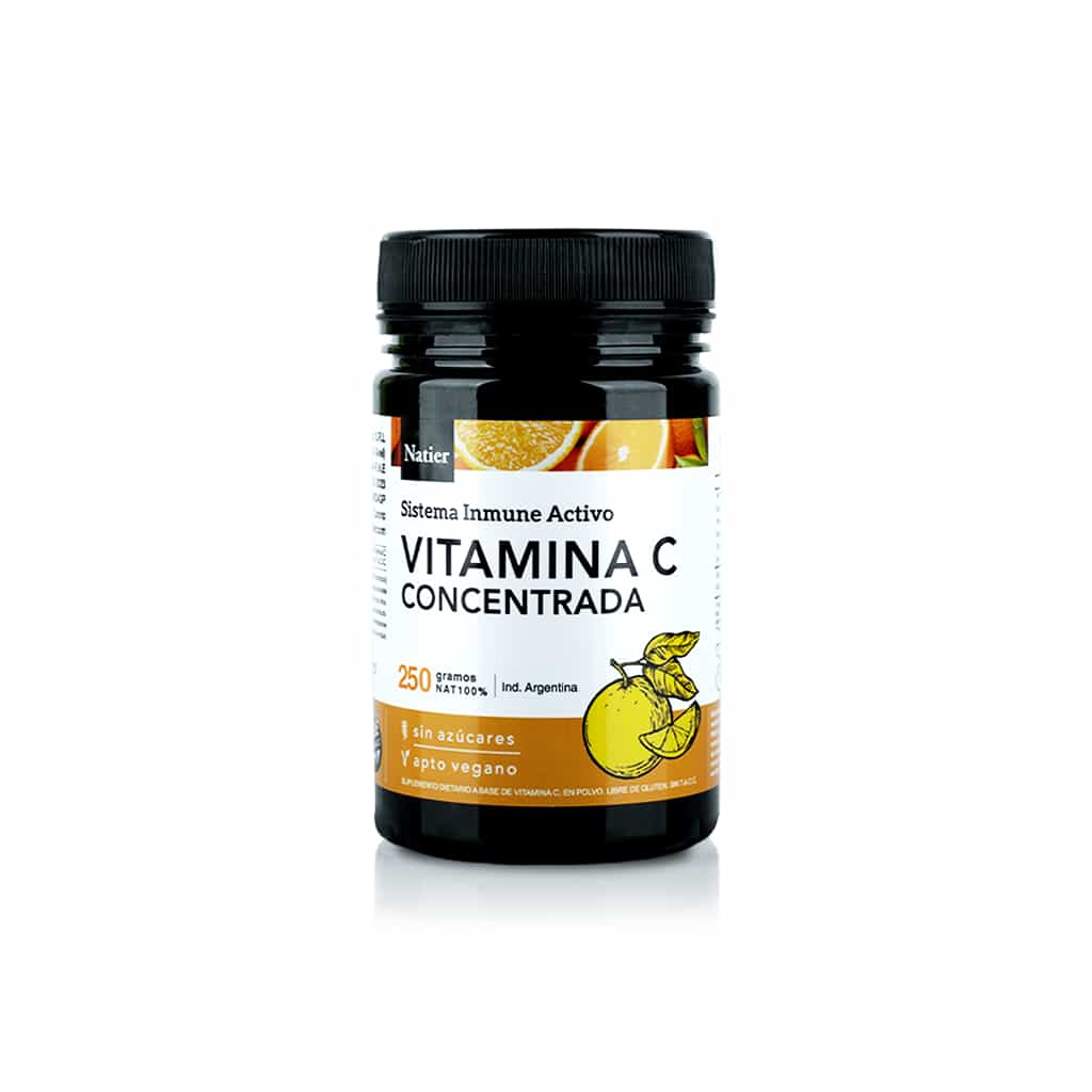VITAMINA C CONCENTRADA EN POLVO 250GR NATIER