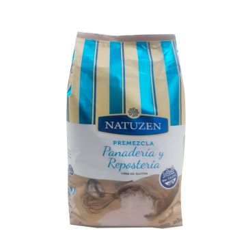PREMEZCLA PARA PANADERIA Y REPOSTERIA X1KG NATUZEN