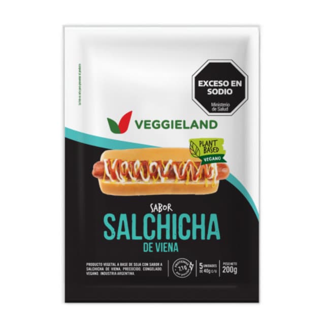 SALCHICHA ALEMANA 5UNI VEGGIELAND