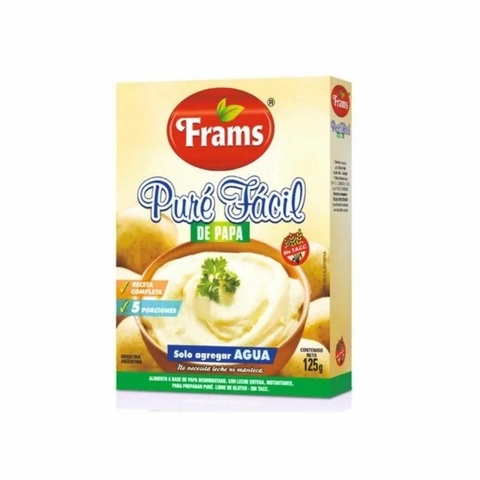 PURE FACIL DE PAPA X125GR FRAMS