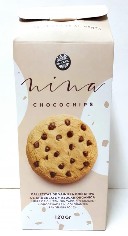 GALLETAS CHOCOCHIP X120GR NINA