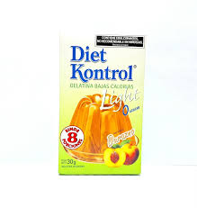 GELATINA LIGHT DURAZNO 30GR DIET KONTROL