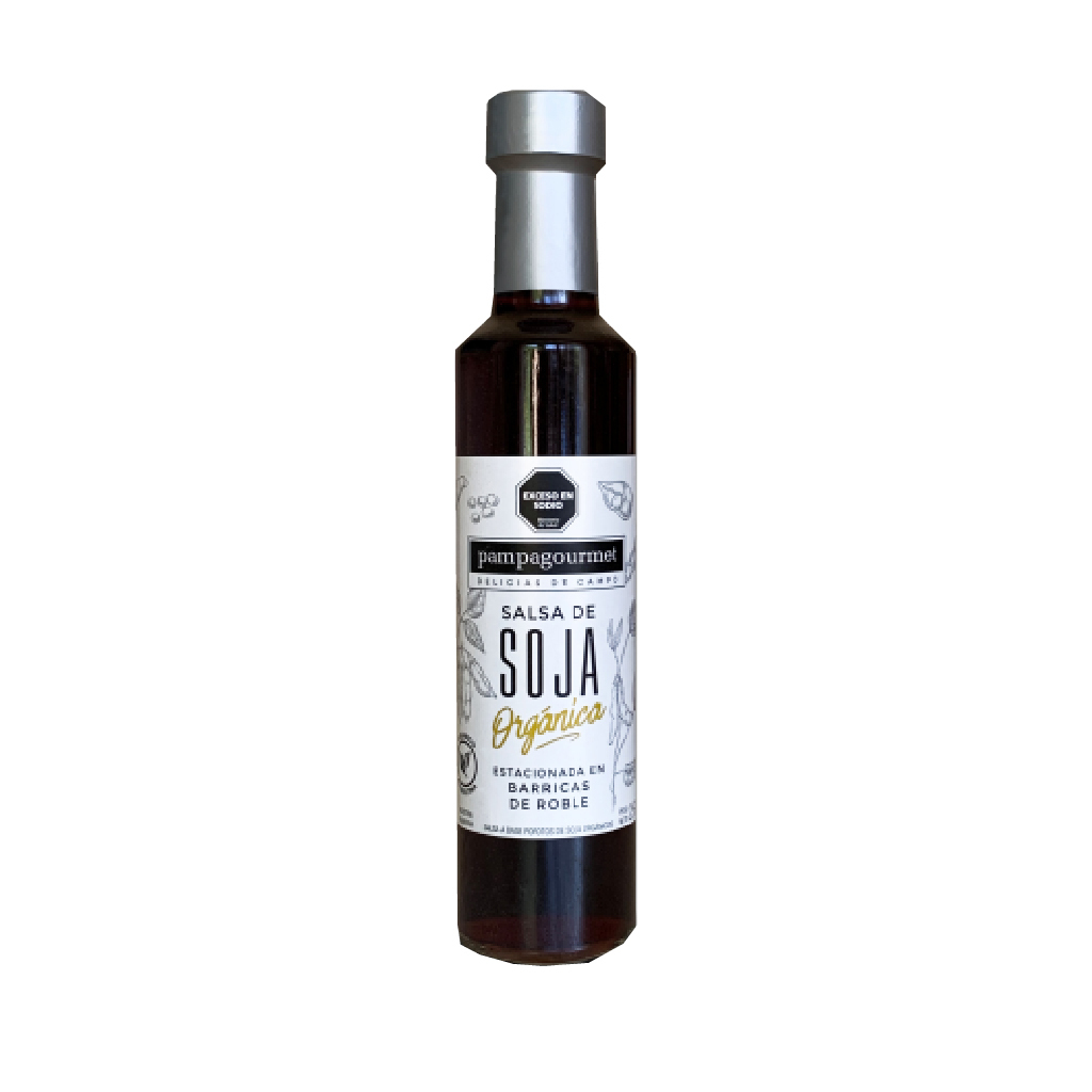 SALSA DE SOJA ORGANICA 250ML PAMPAGOURMET