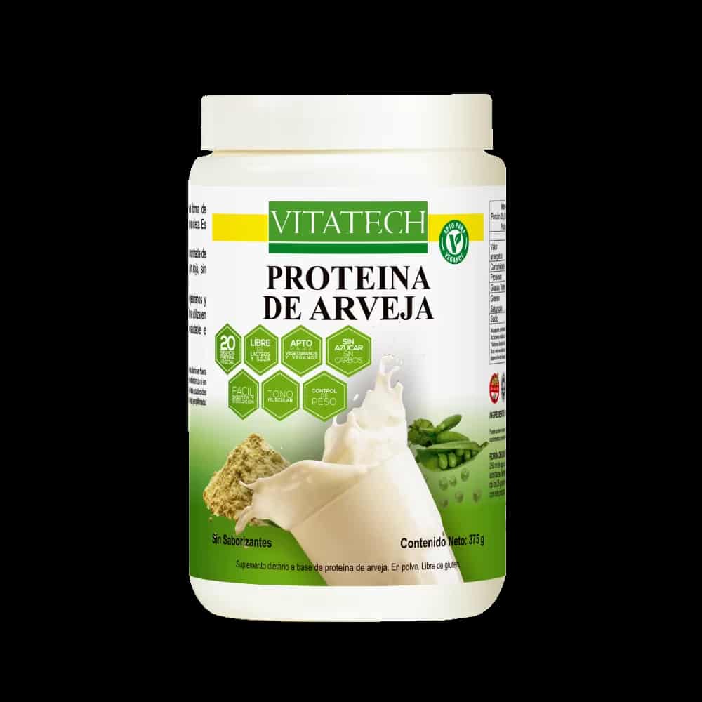 PROTEINA DE ARVEJA SIN SABOR 375GR VITA TECH