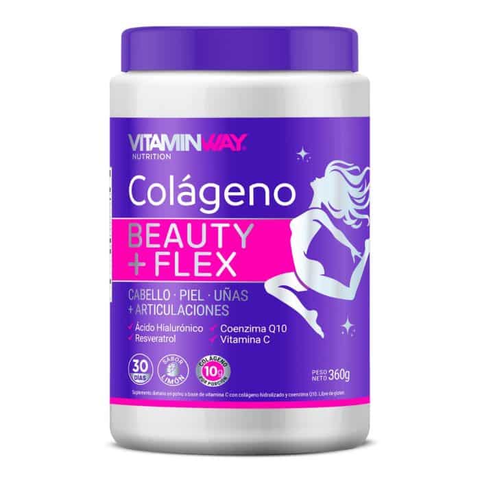 COLAGENO BEAUTY + FLEX POLVO X360GR VITAMIN WAY