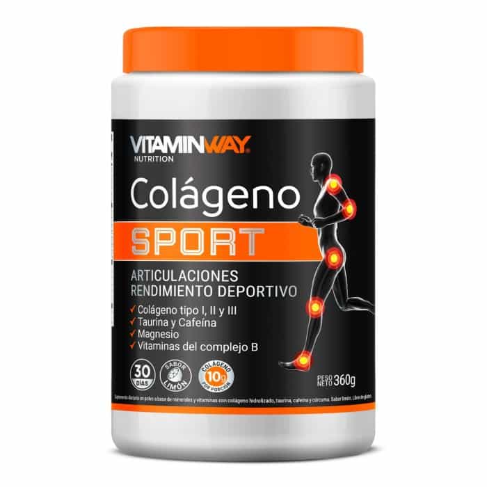 **PROMO JULIO 20%** COLAGENO SPORT POLVO X 360GR VITAMIN WAY