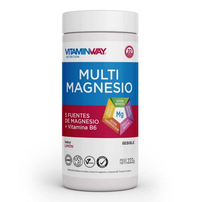 **PROMO JULIO 30%** MULTI MAGNESIO POLVO 222GR VITAMIN WAY