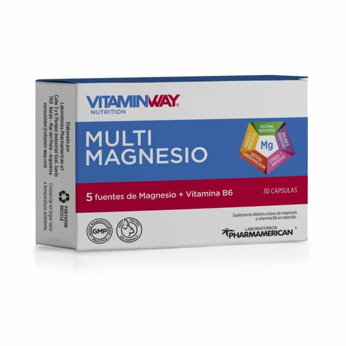 MULTI MAGNESIO X 30CAP VITAMIN WAY